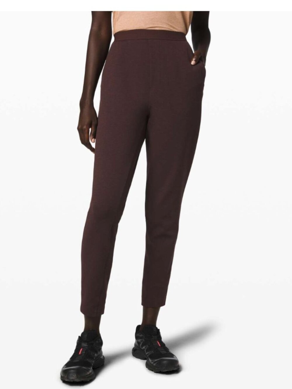 Lululemon Lab Esker Jogger Pants Dark Cedar Purple Women's size 6